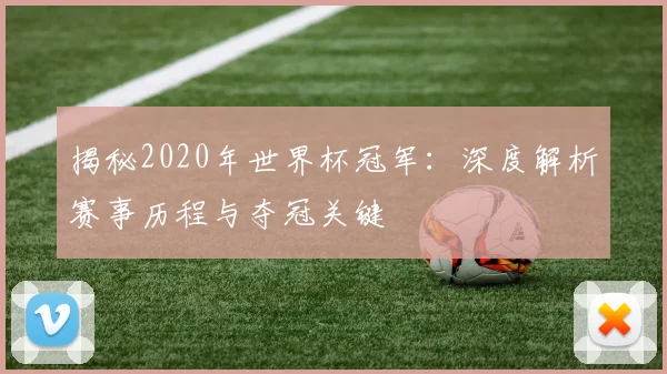 揭秘2020年世界杯冠军：深度解析赛事历程与夺冠关键