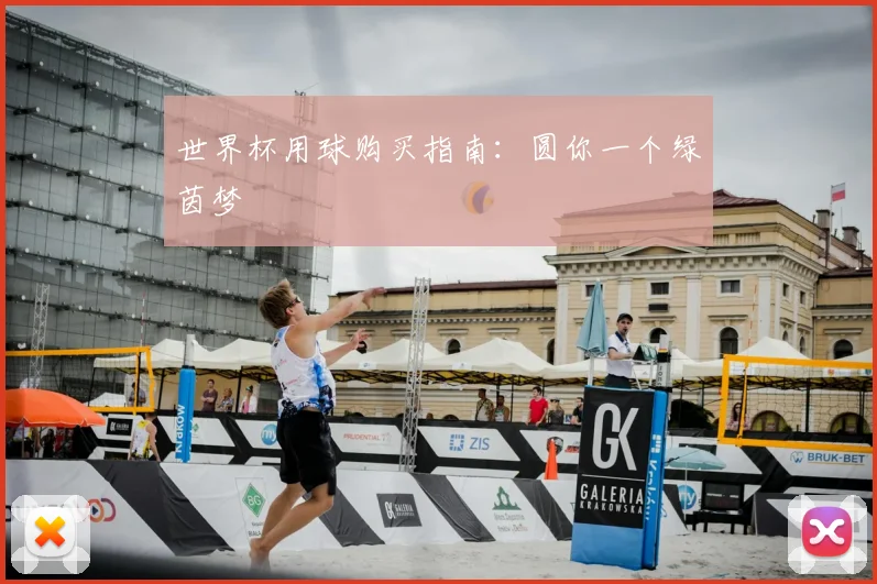 世界杯用球购买指南:圆你一个绿茵梦